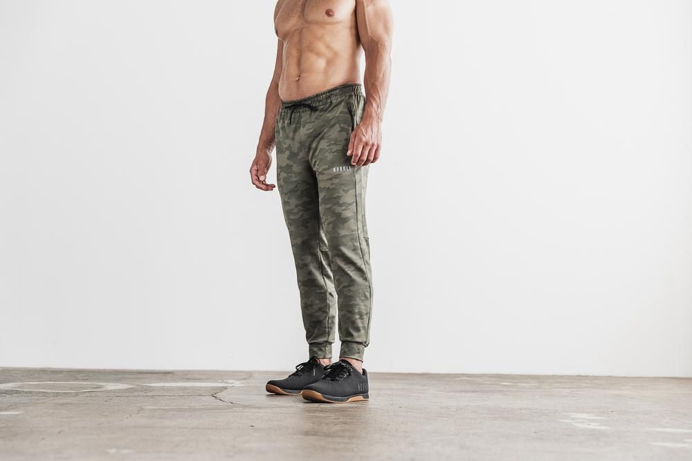 Pantalons De Jogging NOBULL Homme Vert Camouflage - NOBULL,France (0267-GMVXR)